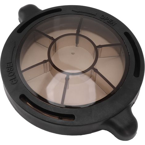 Couvercle de panier de pompe de piscine Hayward Super II en PVC transparent et étanche, résistant et durable. (1/5)