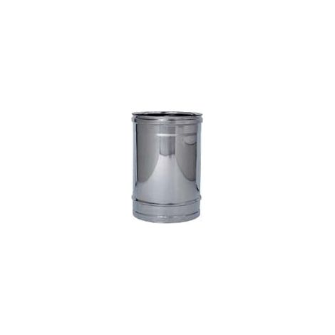 Tubo Acciaio Inox Aisi 304 Monoparete Spessore Mm.0,5 - ø mm.130x500