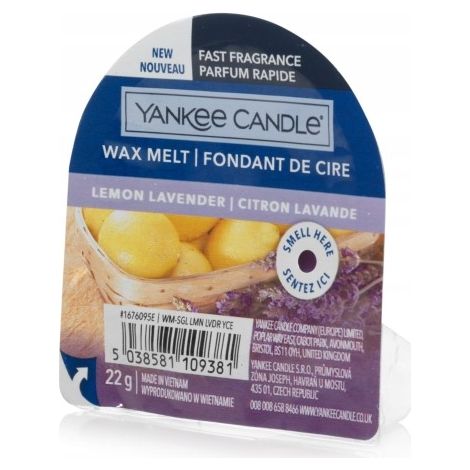 Yankee Candle Zitronen-Lavendel-Duftwachs 22 g (1/5)