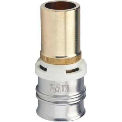 Pbtub – Raccord multicouche passerelle 16mm – Cuivre sans plomb – Compatible manchon à sertir – Connexion durable pour plomberie