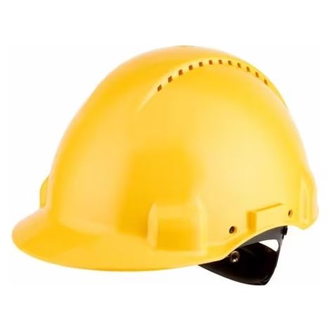 3M G3000 m Uvicator sensor G30NUY Casco di protezione EN 397, EN 12492, EN 50365 Giallo (1/5)