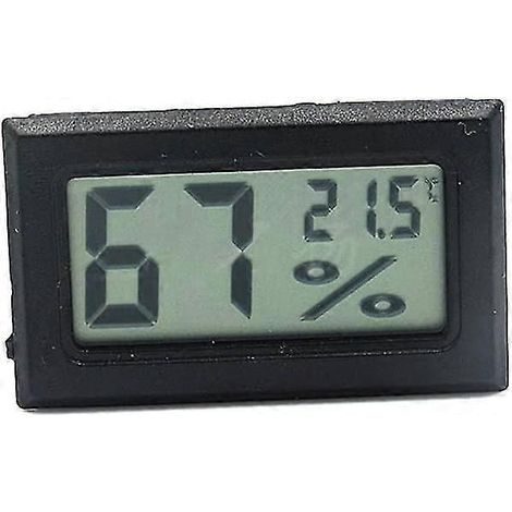 Thermo-hygromètre Mini Portable - Thermomètre Hygromètre - Mesureur d'humidité d'intérieur - Cadeau (1/5)