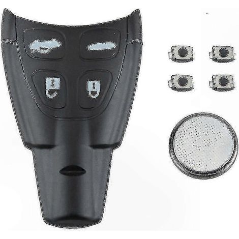 Coque de télécommande de remplacement pour clé Saab 93 95 9-3 9-5, kit de réparation de boîtier, coque de protection neuve, solution de restauration, compatible modèles 2003-2011. (1/4)