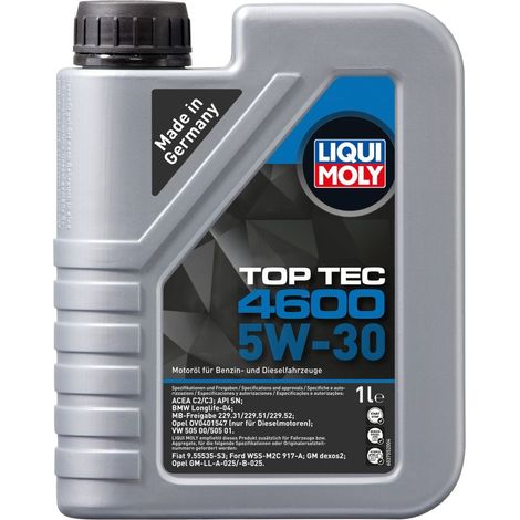 Liqui Moly Motoröl Top Tec 4600 SAE 5W-30 1 L Motoröle (1/2)