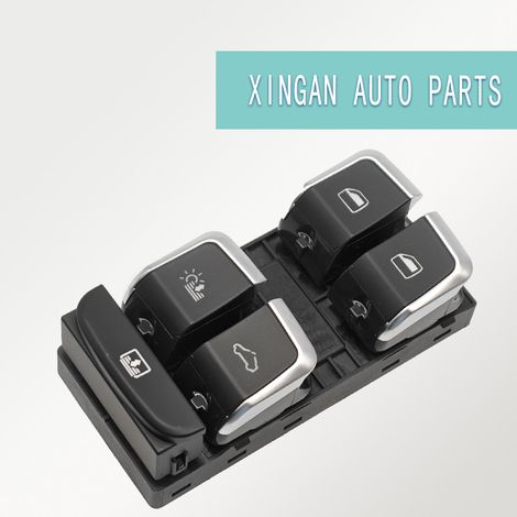 4G0959851C Automotive Window Regulator Switch Assembly Suitable for Audi A6 C7 Right Rear High-Spec Model (1/4)
