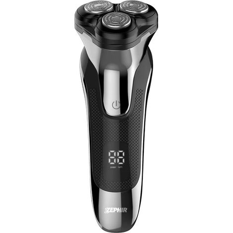 RASOIO ELETTRICO A TESTINE ROTANTI WET & DRY 5V WATERPROOF IPX6 (1/3)