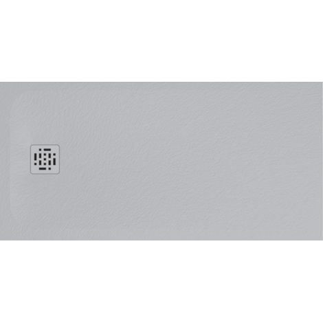 Piatto doccia grigio 70x140 cm Globo serie Docciapietra DP14070502 Grigio - Mineralsolid (1/2)