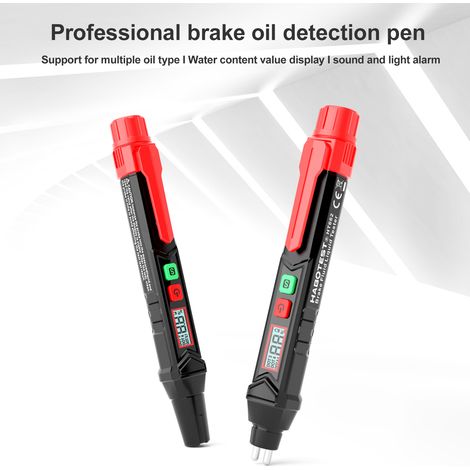 Decdeal HABOTEST HT662 FRIND FLUID TESTER TESTER LCD Digital Huile DÉTECTION DE MOTOBILE DE MOTOBILE DE MOTOBILE DÉTENTEUR D'ALARME DE LUMIÈRE SOUS (1/5)