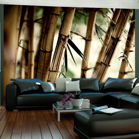 Fotomurale - Fog and bamboo forest - 250x193 (1/4)