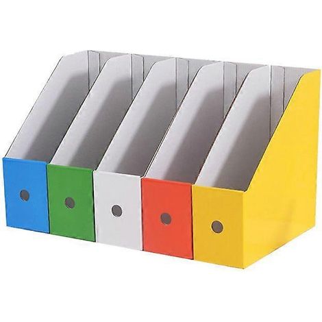 Étagère de rangement classifiée, classeur, bibliothèque, étagère décorative, rayonnage de bureau (1/5)