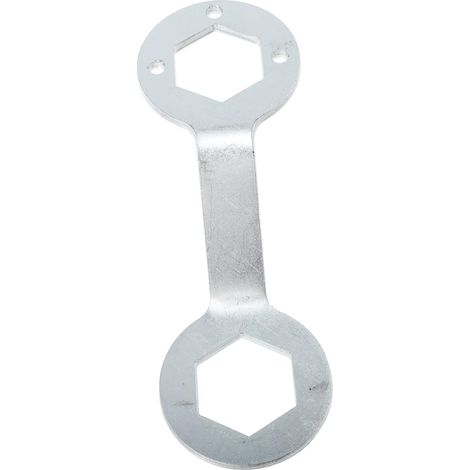 Clé à molette pour la réparation de machines à laver, 36/38 mm - Argent (1/4)