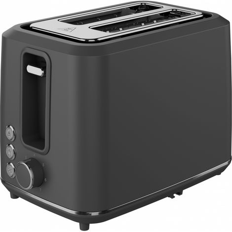 Aeno Toaster TS1, 7 Stufen, mechanische Steuerung, grau (1/5)