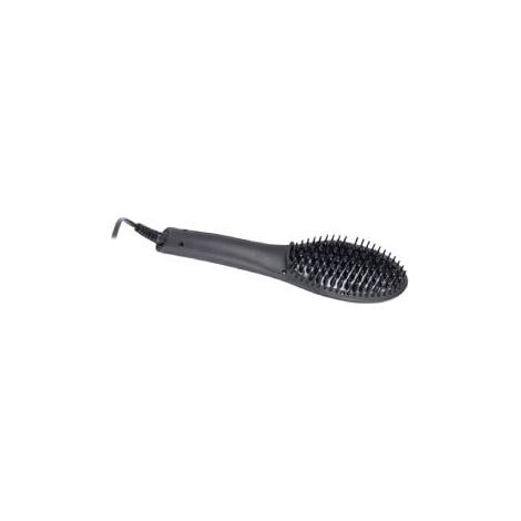 DIGIQUEST Spazzola Lisciante a 55W BRUSHY, con temperatura regolabile, riscaldamento rapidom display digitale, con spegnimento automatico (1/5)