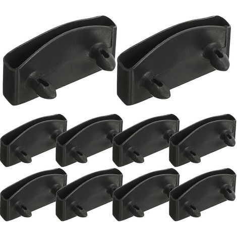 20 embouts de rechange en plastique pour lattes de sommier, pour la fixation des lattes de lit (1/2)