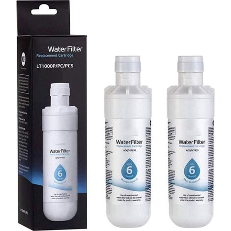 UlisemADQ747935 Kühlschrank-Wasserfilter, Ersatz für LT1000P/PC/PCS, MDJ64844601, 2 Stück (1/3)