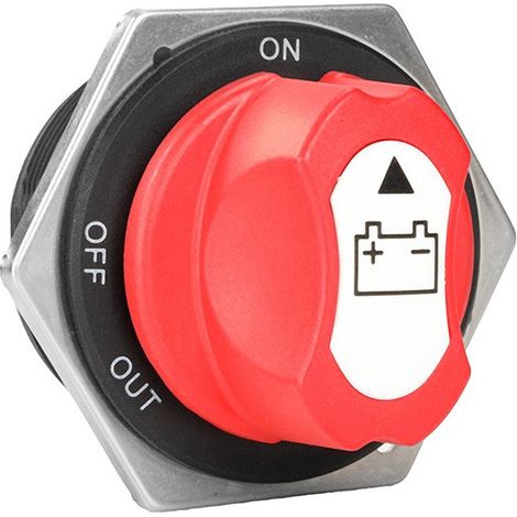 Batterietrennschalter / Batterie-Isolator 12–32V 300A Carmotion