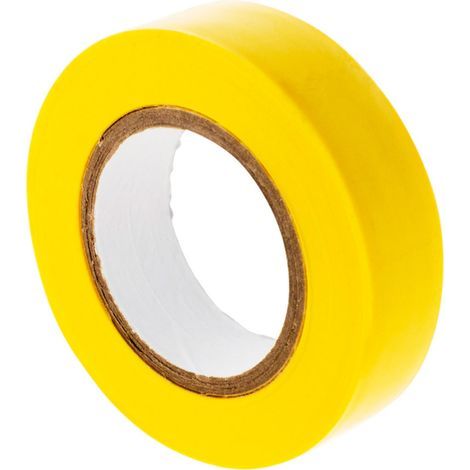 Ruban adhésif jaune marque Zenitech largeur 15 mm longueur 10‑m accessoire de fixation et marquage (1/2)