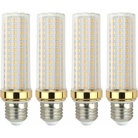 20W Warm White E27 LED Bulb, Equivalent to 150W E27 Halogen Lamp, Warm White E27 LED Bulb for Garage/Studio, 4 Pack, (1/5)