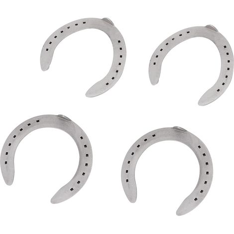 4-teiliges Hufeisen-Set aus Aluminiumlegierung, Reitzubehör, Typ 5 (1/5)