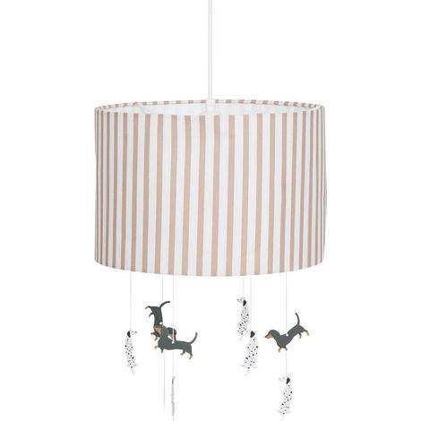 Lampada a sospensione scott per bambini, marrone h40cm - Atmosphera créateur d'intérieur (1/3)