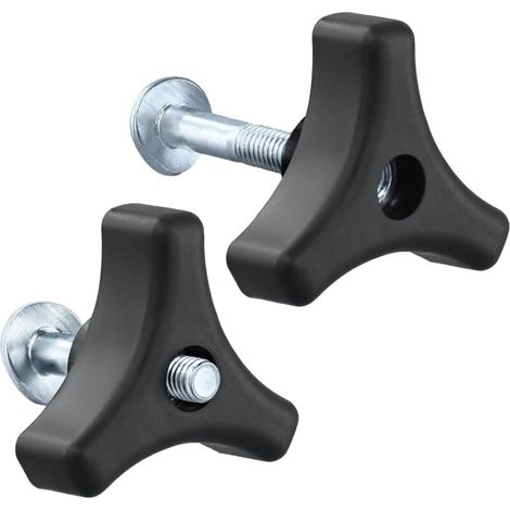 2 Pièces Boulon De Rechange Avec Vis Pour Poignée De Tondeuses, Filet De 8 Mm, Pièces De Remplacement Pour Tondeuses (1/5)