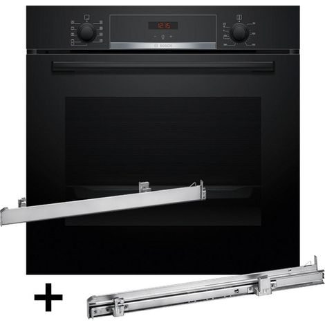 Bosch Einbau-Elektroherd Schwarz 71 Liter Modernes Design (1/3)