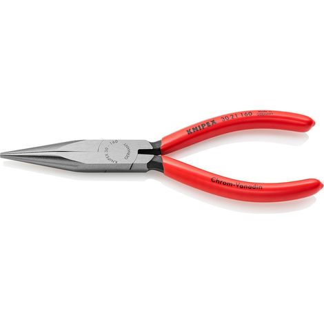 Pince à becs longs gainées en plastique 160 mm, 30 21 160 (1/5)