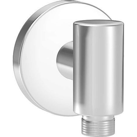 HANSA Wandanschlussbogen HANSA 0442 Rosette rund DN15 Chrom, 04420200 (1/3)