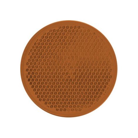 Catadioptre Orange Adhesif - Diam 60 mm