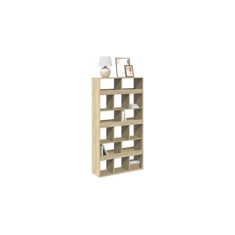 Bibliothèque chêne sonoma 100x33x187,5 bois d'ingénierie (1/5)