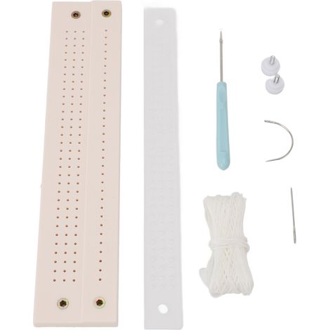 Kit de perforation pour reliure manuelle, gabarit de perforation en plastique pour la reliure de livres, les carnets et le scrapbooking (objets en bois). (1/5)