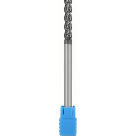 Fraise CNC en carbure de tungstène (2 pièces), 4 dents, diamètre 6 mm x longueur 100 mm - Accessoires d'outillage (1/5)