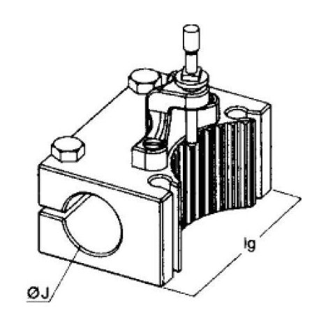 Douille pour porte-outil à serrage rapide TailleC CJ40160 (1/3)