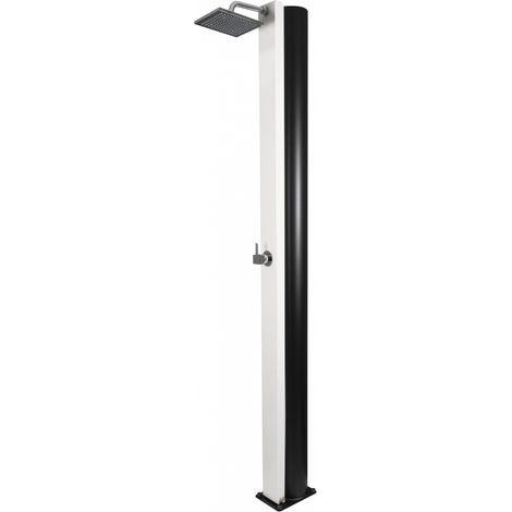 Douche de piscine solaire SQUARE Blanche 40L (1/5)