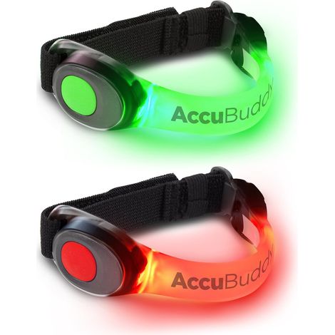 AccuBuddy LED Wristband – Jogging Lamp, very bright and safe lighting for all outdoor sports (1/5)