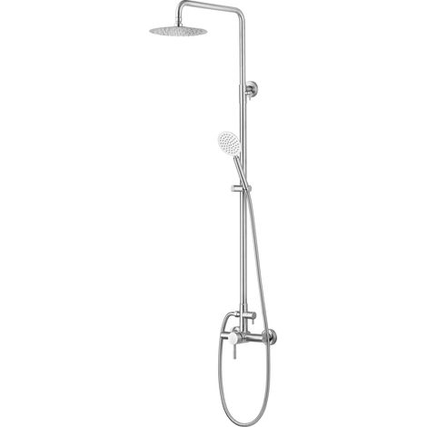 Duschsäule aus Edelstahl mit Dusch-Set STEELY 1 (1/5)