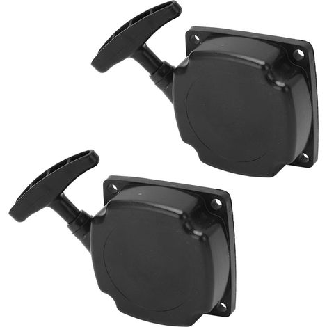 Lot de 2 lanceurs à rappel automatique avec cliquet pour motos tout-terrain et choppers. (1/5)