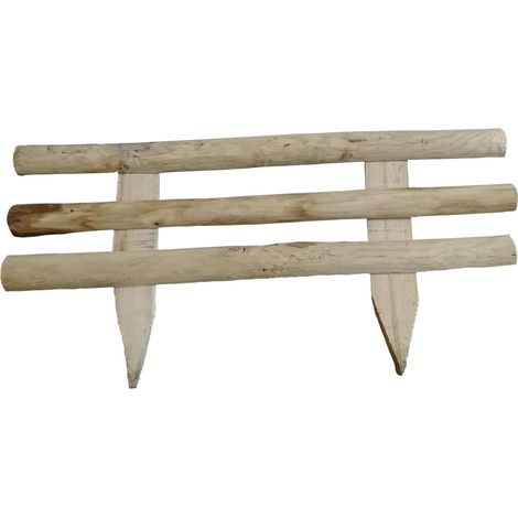 Mini Recinzione In legno di Castagno Varie misure Caratteristiche Alce: 100x30/50 h cm