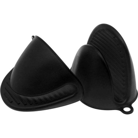 Küchenhandschuhe Silikon Hitzebeständige Ofenhandschuhe 2er-Pack (1 Paar), (1/5)