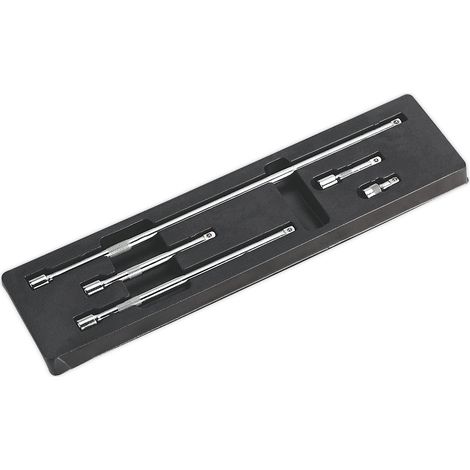 Sealey AK6341 Premier Extension Bar Set 3/8""Sq Drive 5pc