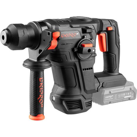 Dnipro-M Marteau perforateur 20 V Brushless SDS+ sans batterie Ø26 mm Béton armé · 3 modes · 0-850 tr/min variable · Manche 360° · BP-24060min DHR-203 BCX (1/3)