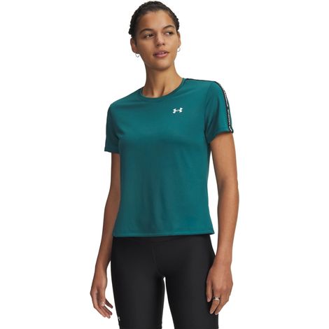 Camiseta Under Armour Tech WM Tape SS para mujer, talla S (1/4)