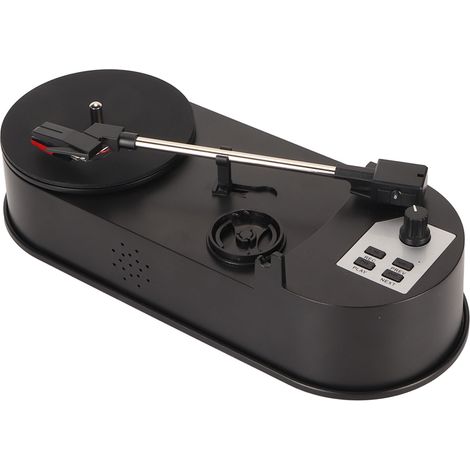 Convertisseur professionnel de platine vinyle en MP3 compatible 33 et 45 tours/minute, Plug and Play, USB 2.0. Convertisseur idéal pour les mélomanes. (1/5)
