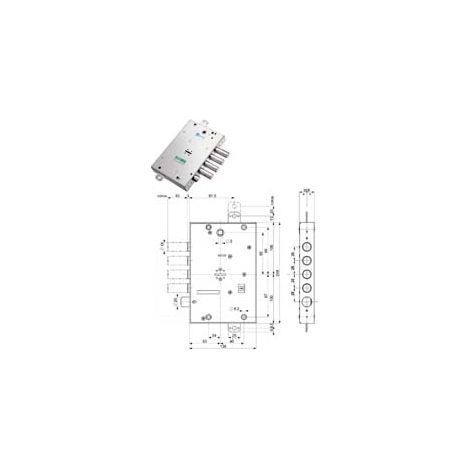 Serr. Tripl. Appl. C Scr. D.map. Blindate 52175NAPM 28 Attacco Napoli 63 mm