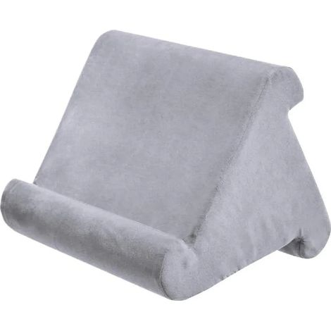 Soporte de tableta cojín suave multiángulo para iPad soporte de teléfono lector electrónico teléfonos inteligentes sofá de tableta lector de libros digitales libros y revistas (1/5)