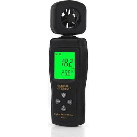 anémomètre numérique portable de haute précision à capteur intelligent (1/4)
