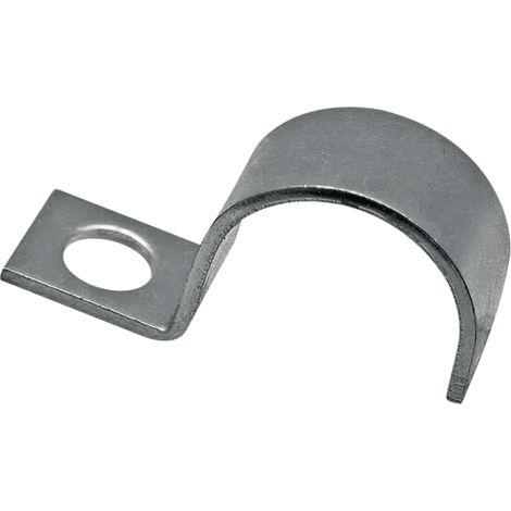 Morsetto per cavi, supporto per cavi in acciaio zincato, passo 5,8 mm, intervallo 15 mm, 12x34 mm