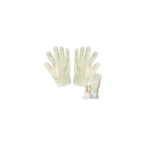 Gant anti-chaleur, résistants à la chaleur Mitaines,four, cheminée, résistant à la chaleur jusqu'à 300°C, taille universelle, beige(2 PCS (1/5)