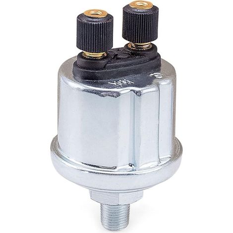 Oil Pressure Sensor 0 to 10 Bars 1/4 Npt Generator Part Alarm Pressure Sensor Oil Pressure Sensing pour VDO (1/4)