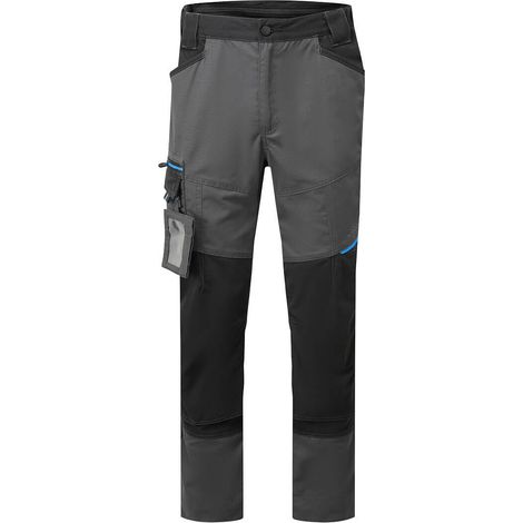 Pantalon De Travail Wx3 - Coupe Slim - Taille 58 - Gris Métal - Portwest